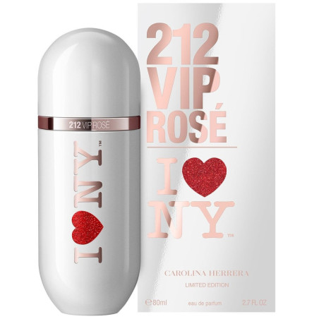 CAROLINA HERRERA 212 VIP ROSE I LOVE NY