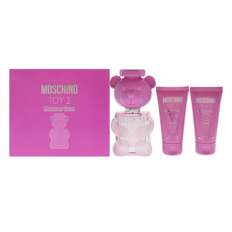 SET MOSCHINO TOY 2 BUBBLE GUM